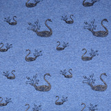 Mi & Joe Cotton Jersey Swan Glitter Dark jeans melange