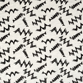 Mi & Joe French Terry Zick-Zack Creme Melange