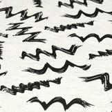 Mi & Joe French Terry Zick-Zack Creme Melange