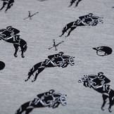 Mi & Joe French Terry Springpaard Grijs Melange