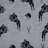 Mi & Joe French Terry Springpaard Grijs Melange