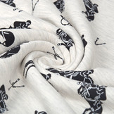 Mi & Joe French Terry Springpaard Creme Melange