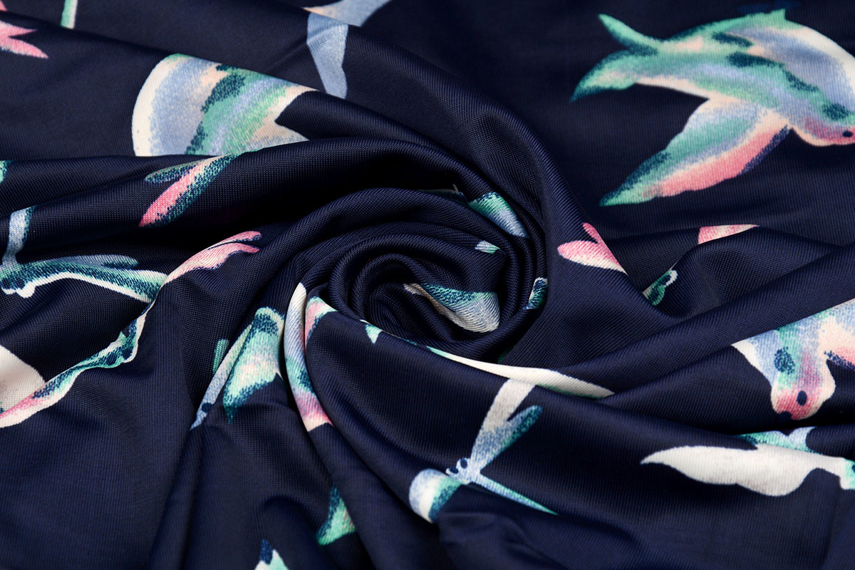 Lycra jersey Simmer Dragonfly Bird Navy