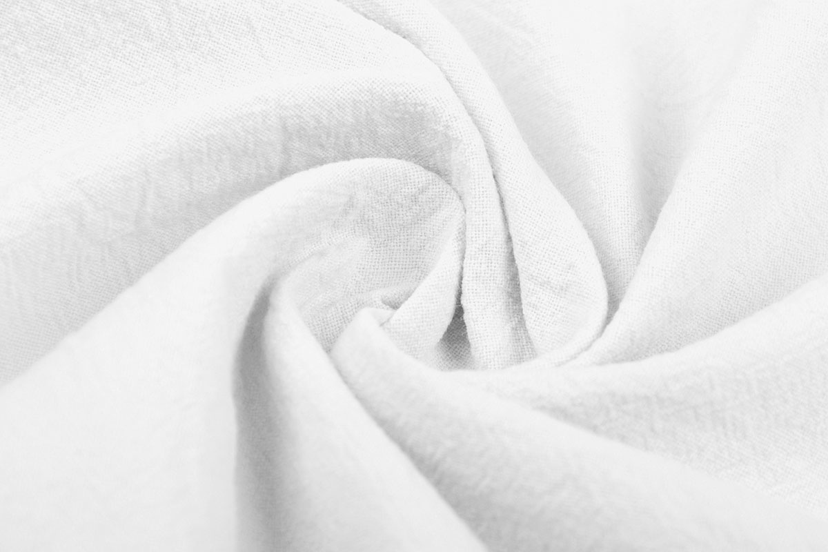 100 Washed Cotton White YES Fabrics