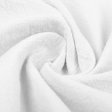 100% Washed Cotton White