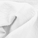 100% Washed Cotton White