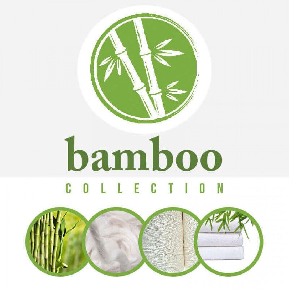 Bamboe Badstof Licht grijs