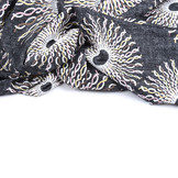 Cotton Jersey Simmer Sun Soare Black