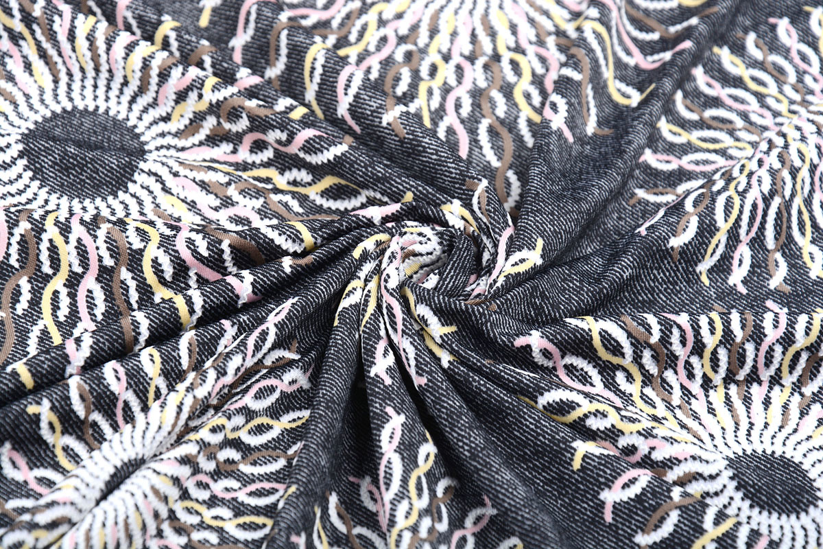 Cotton Jersey Sonnenschein Soare Schwarz