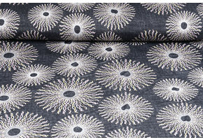 Cotton Jersey Simmer Sun Soare Black