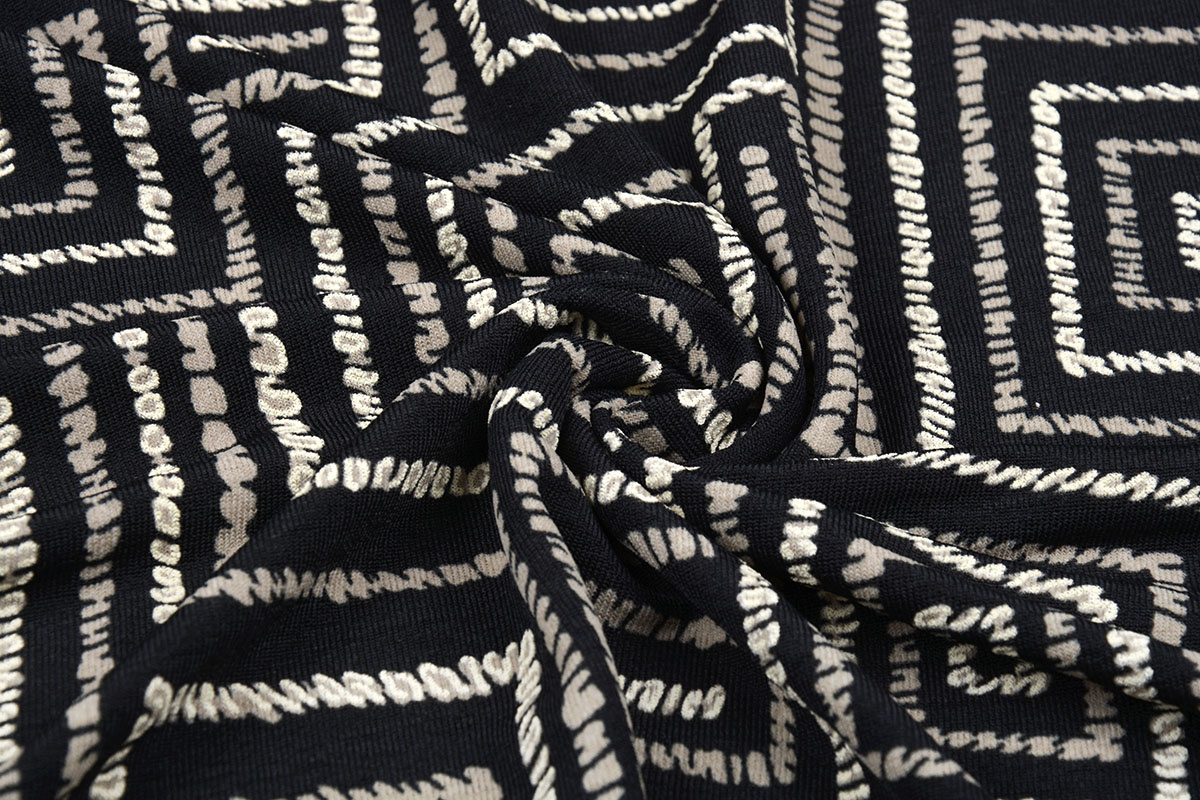 Tricot Simmer Kubiq Zwart