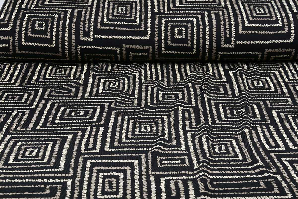 Tricot Simmer Kubiq Zwart