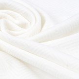 Tricot Embosli Weiß