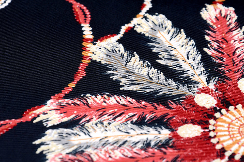 Jersey Simmer Dreamcatcher Black Red