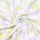 Stretch lace Hilo White Green