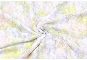 Stretch lace Hilo White Green