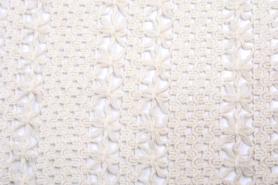 Kant Gehaakt mutunga Licht Beige
