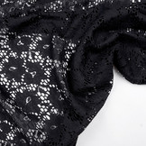 Lace Hibiscus flower Black