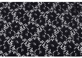 Lace Hibiscus flower Black