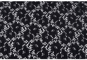 Lace Hibiscus flower Black