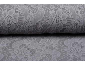 SpitzenStoff rosika blume Grau