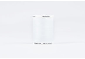 Gütermann Yarn Polyester White 1000 meter