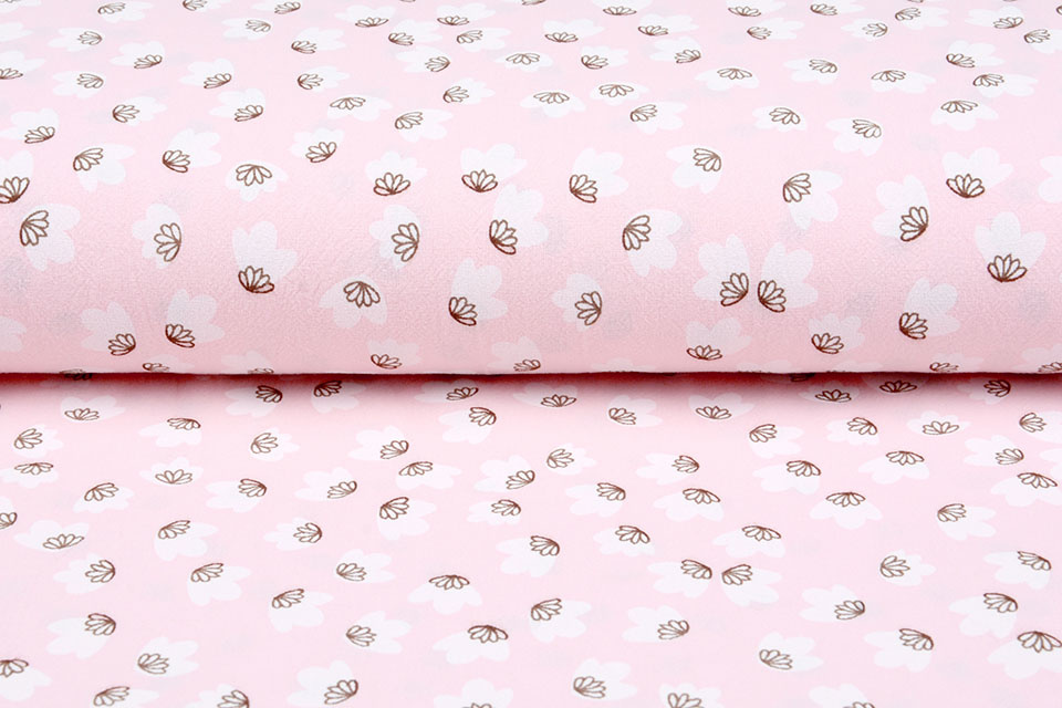 100% Washed Cotton Lamba Light Pink