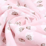 100% Gewassen Katoen Lamba Licht Roze