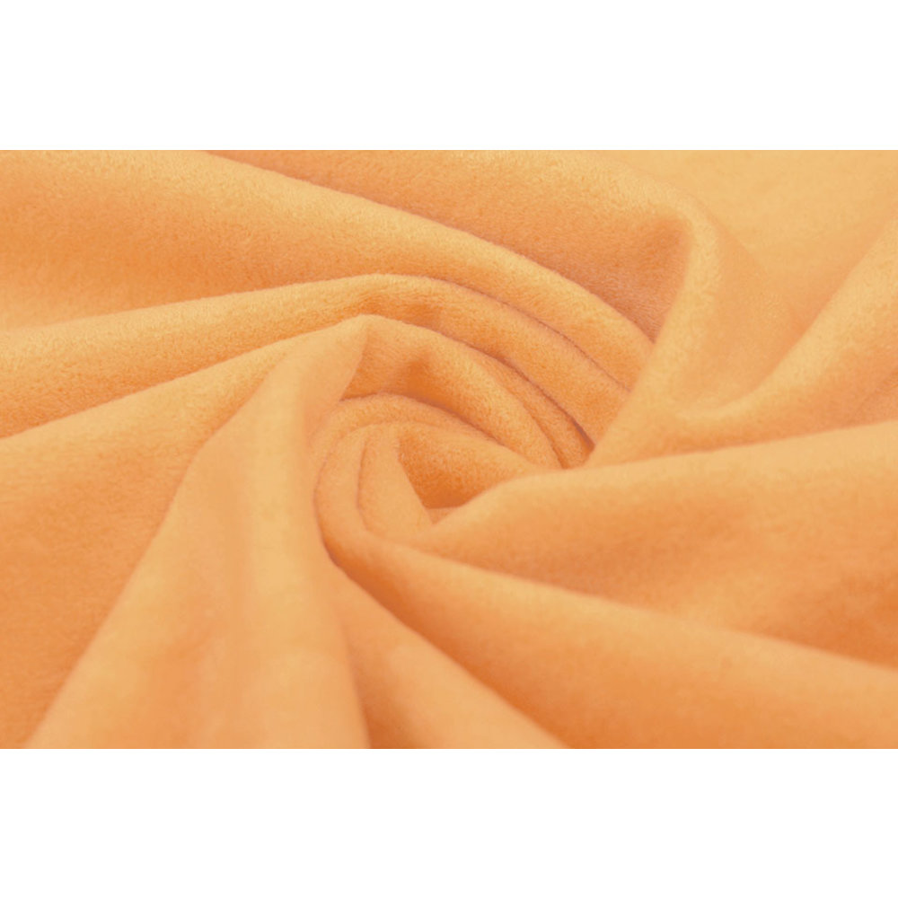 Veloursstoff Samt Pica Pastel Orange YES Fabrics