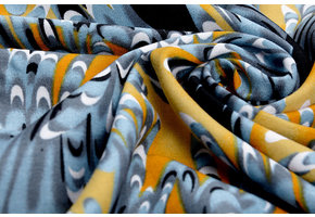 Viscose Vleugels Geel