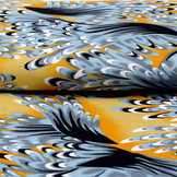 Viscose Vleugels Geel