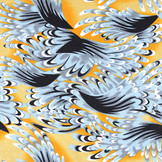 Viscose Wings Yellow