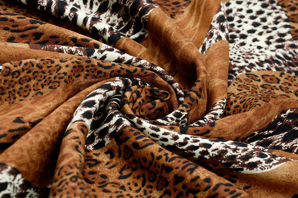 Viscose Dierenprint