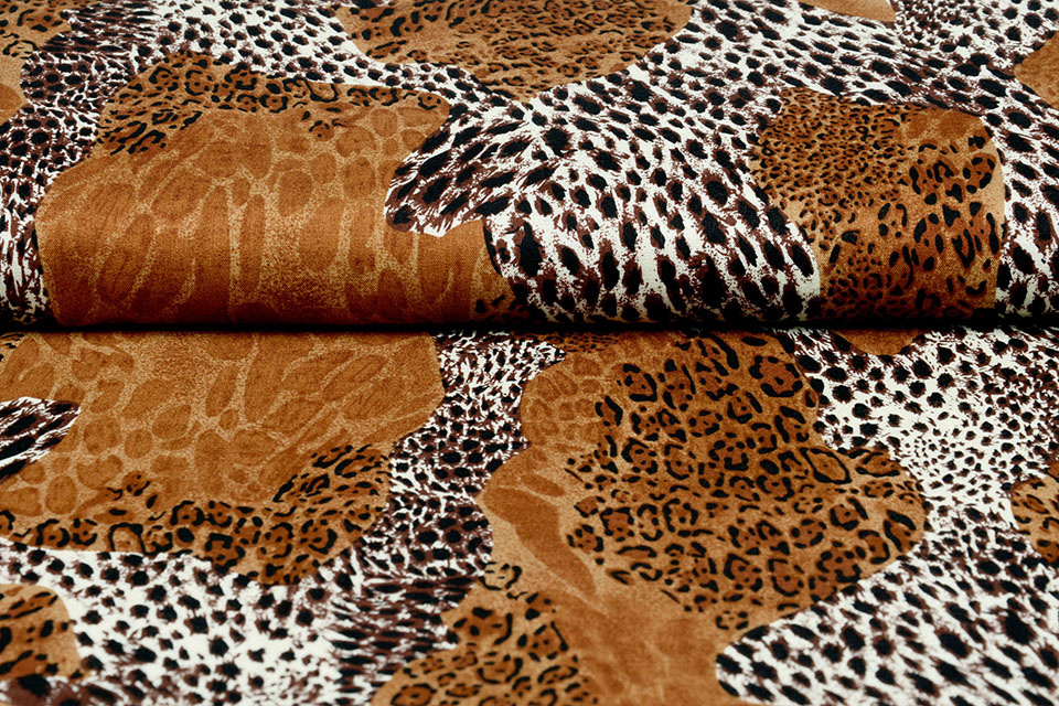 Viscose Dierenprint