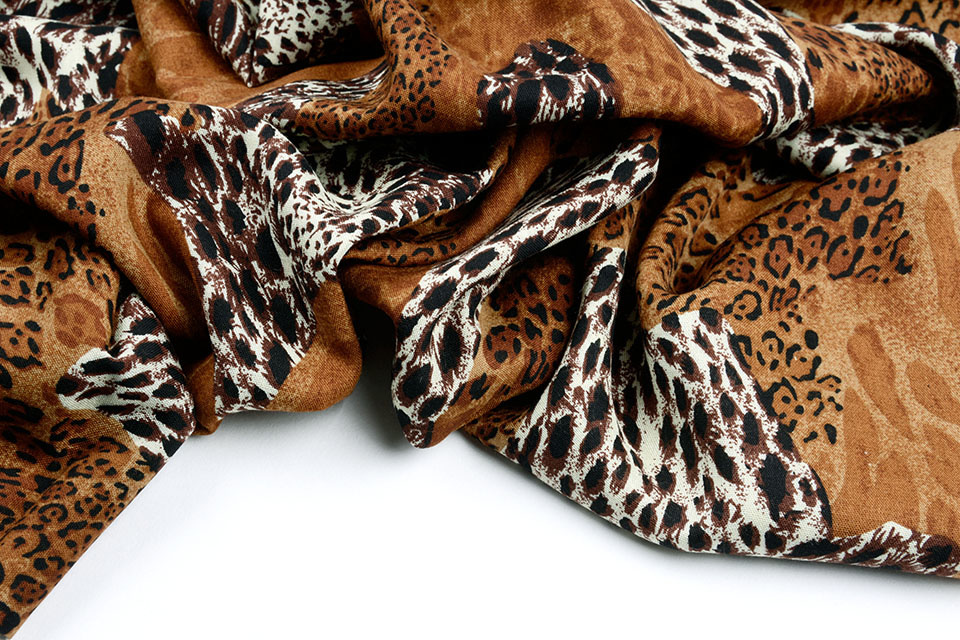Viscose Dierenprint