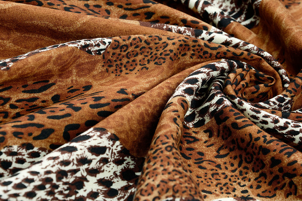 Viscose Dierenprint