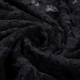 Lace Roses Blomma Black