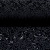 Lace Roses Blomma Black