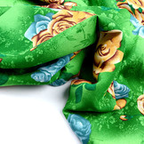 Viscose Grote Rozen Groen