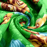 Viscose Grote Rozen Groen