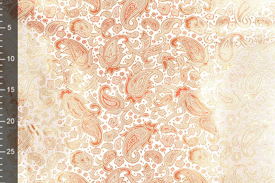 Brocade Orian Gold Orange