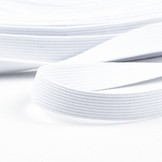 Elastic White 15 mm