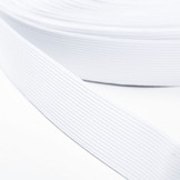 Gummiband Weiß 25 mm