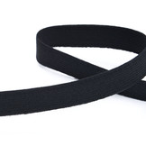 Gummiband Schwarz 15 mm