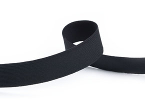 Elastic Black 25 mm