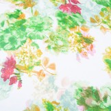 Chiffon Printed Spring Flowers