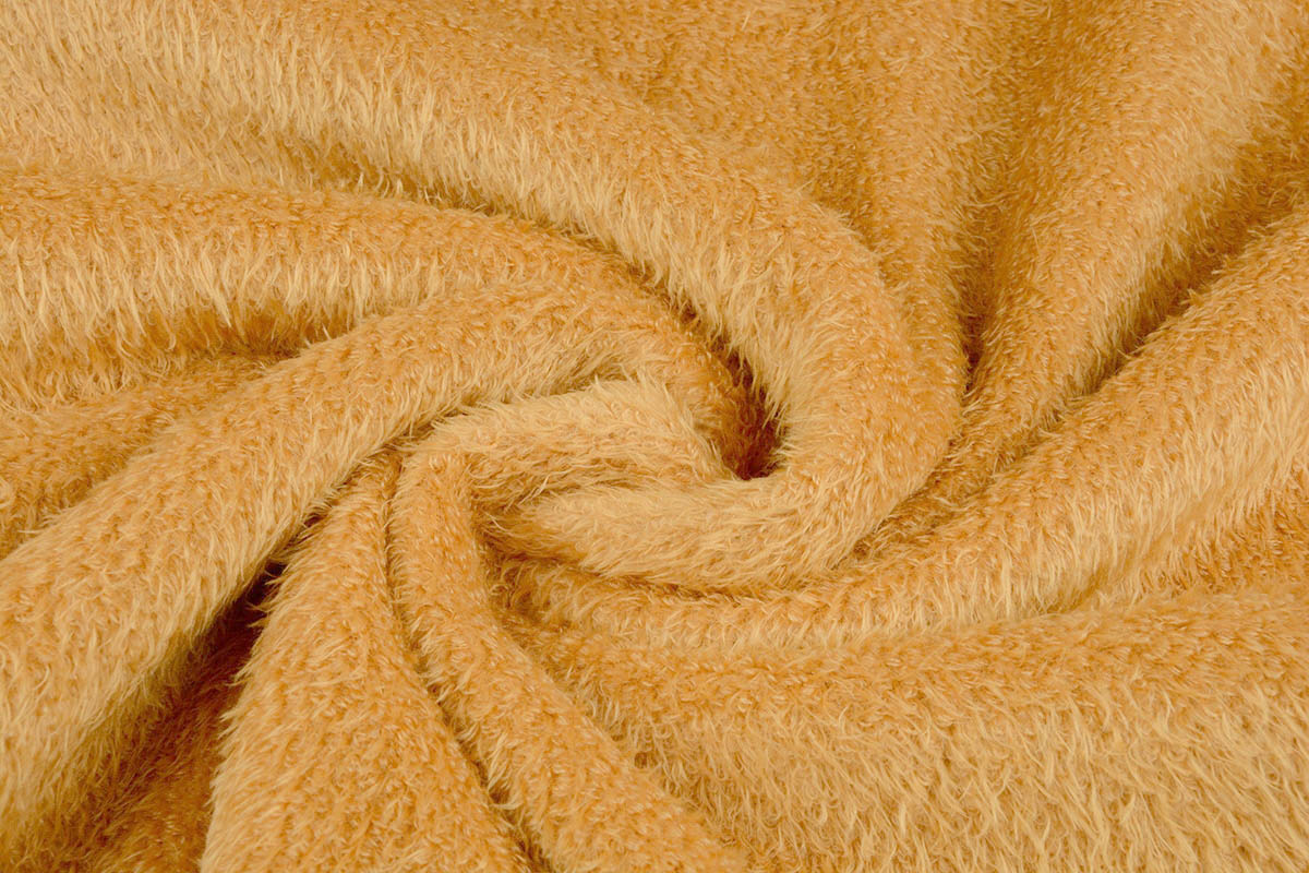 Mouse fleece Ocher - YES Fabrics