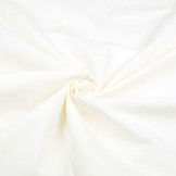 100% Cotton Broderie Lola Crown Creme