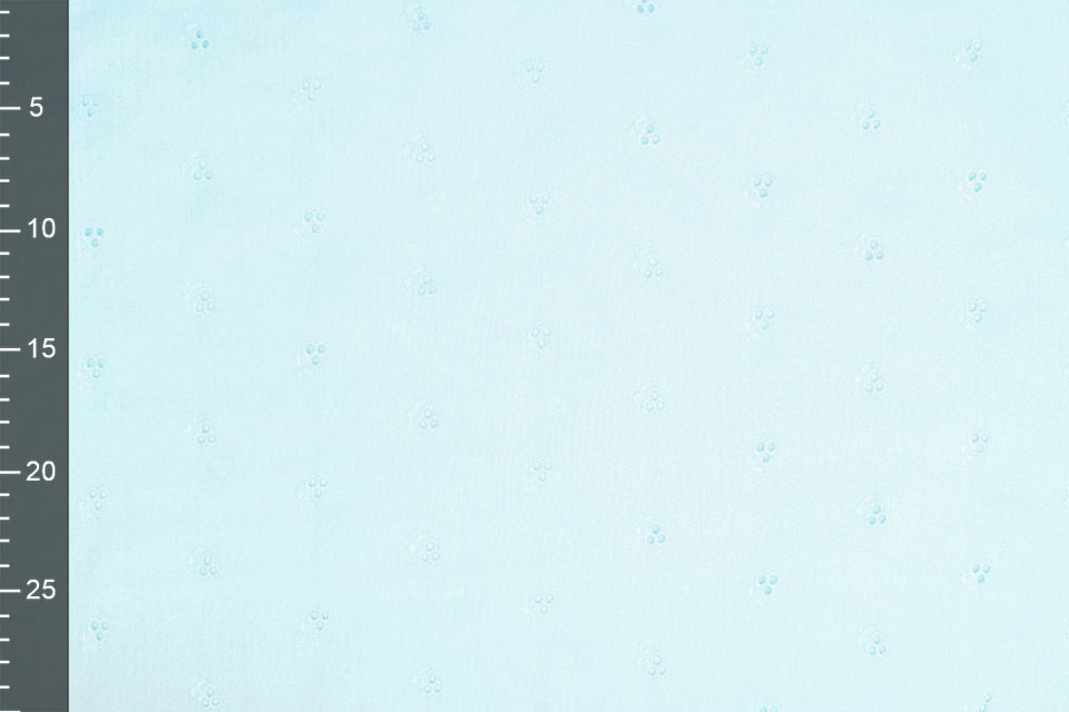 100% Katoen Broderie Imbali Baby Blauw