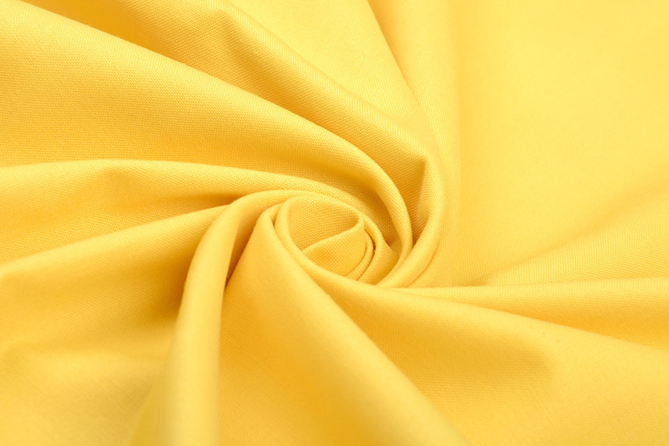 100% Cotton Yellow - YES Fabrics